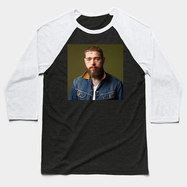 Post Malone if you all weren't here, i'd be crying tour Baseball T-Shirt by zakimirza21